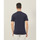Vêtements Homme T-shirts & Polos Gazzarrini T-shirt  en coton bleu avec logo au dos Bleu