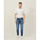 Vêtements Homme Jeans Sette/Mezzo Jean homme SetteMezzo avec 5 poches, coupe slim Bleu