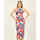 Vêtements Femme Robes Patrizia Pepe Robe longue femme  à motif floral Multicolore