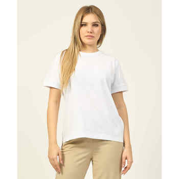 Vêtements Femme T-shirts & Polos K-Way  Blanc