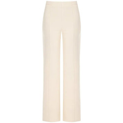 Vêtements Femme Pantalons Rinascimento CFC0117408003 Blanc crème
