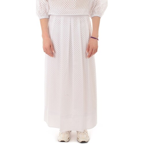 Vêtements Femme Jupes Tolerance T0603 Blanc