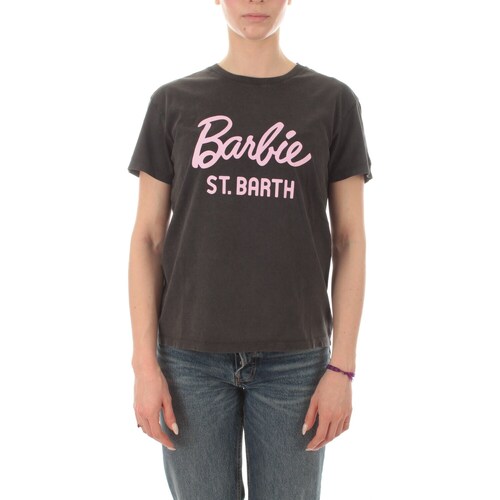 Vêtements Femme T-shirts manches courtes Mc2 Saint Barth EMILIE Noir