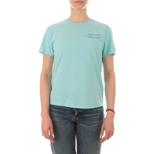Vêtements Femme T-shirts manches courtes Mc2 Saint Barth EMILIE Bleu