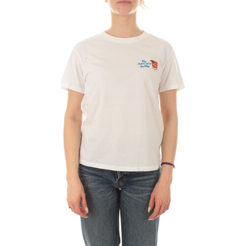 Vêtements Femme T-shirts manches courtes Mc2 Saint Barth EMILIE Blanc