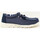 Chaussures Baskets mode New One BASKET TOILE MARINE Bleu