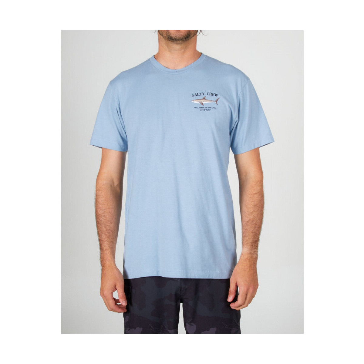 Vêtements Homme T-shirts & Polos Salty Crew Bruce premium s/s tee Bleu