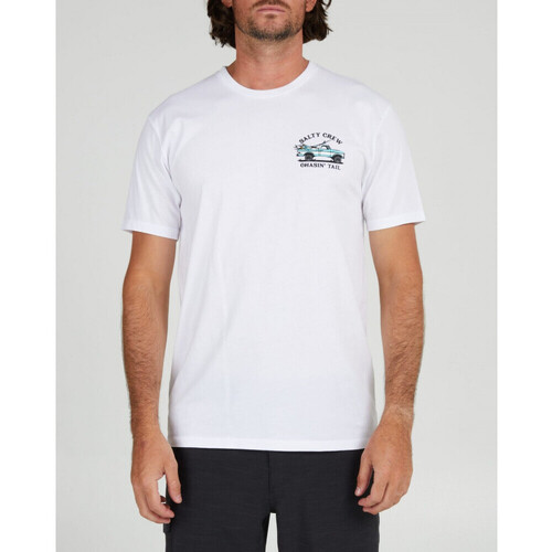 Vêtements Homme T-shirts & Polos Salty Crew Off road premium s/s tee Blanc