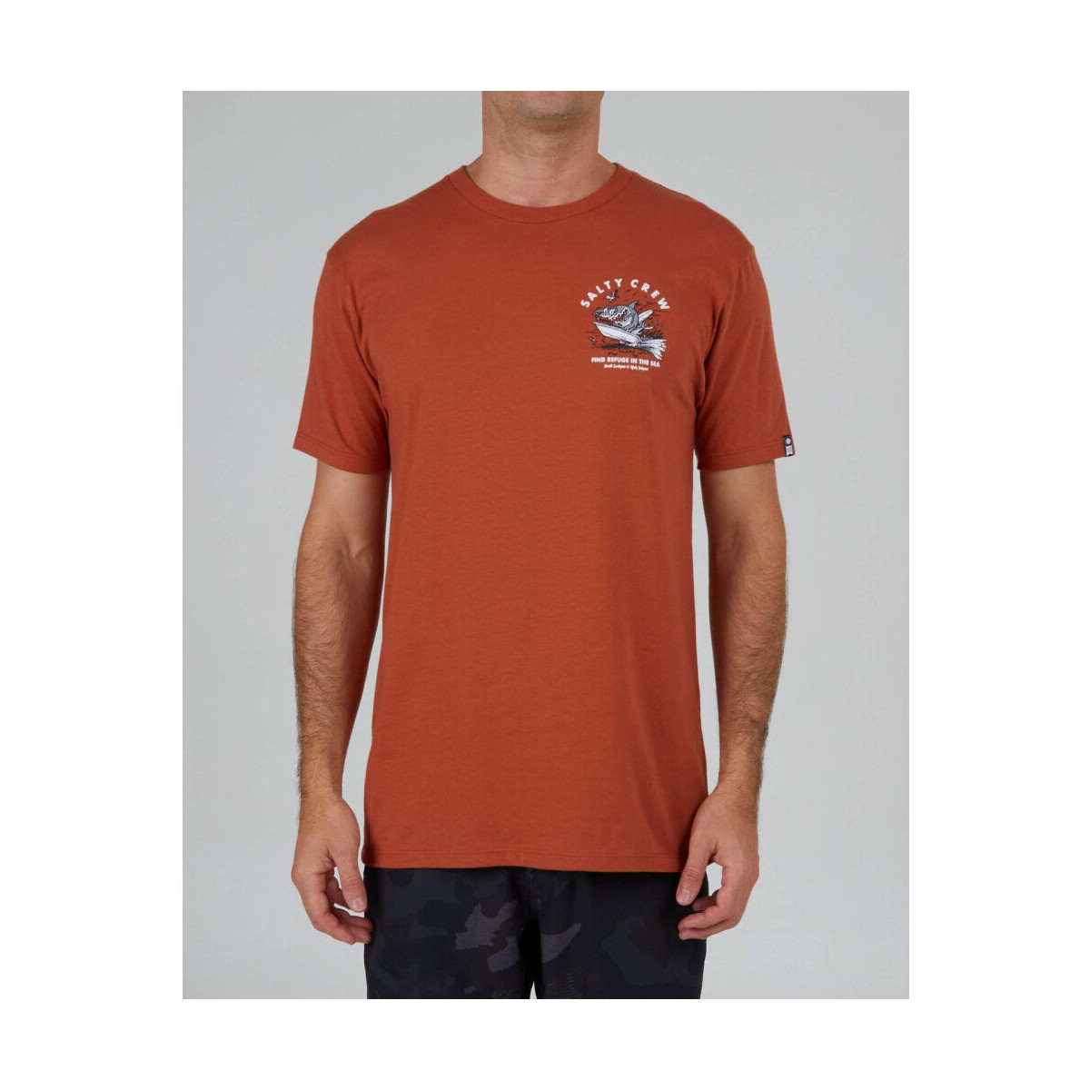 Vêtements Homme T-shirts & Polos Salty Crew Hot rod shark premium s/s tee Orange