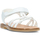 Chaussures Fille Sandales et Nu-pieds Pablosky SANDALE TRESSÉE  427500 Blanc