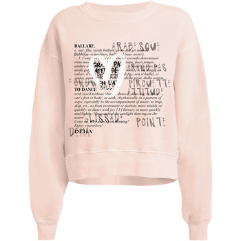 Vêtements Femme Polaires Deha Comfy Graphic Sweatshirt Rose