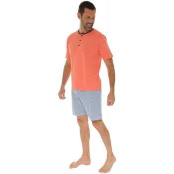 Vêtements Homme Pyjamas / Chemises de nuit Christian Cane HARTEME Orange