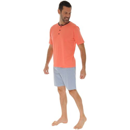 Vêtements Homme Pyjamas / Chemises de nuit Christian Cane HARTEME Orange