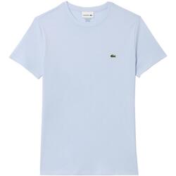 Vêtements Homme T-shirts manches courtes Lacoste Tee-shirt core essentials Bleu