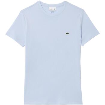 Vêtements Homme T-shirts manches courtes Lacoste Tee-shirt core essentials Bleu