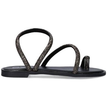 Chaussures Femme Tods chain-link detail sandals Exé Shoes P3300 1063 Noir
