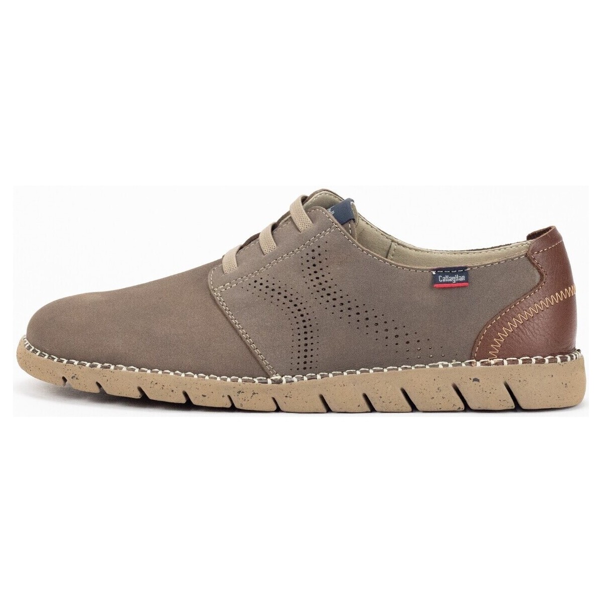 Chaussures Homme Baskets mode CallagHan 33561 Beige