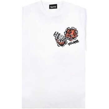 Vêtements Homme T-shirts & Polos Disclaimer T-shirt  imprim tigre blanc Blanc