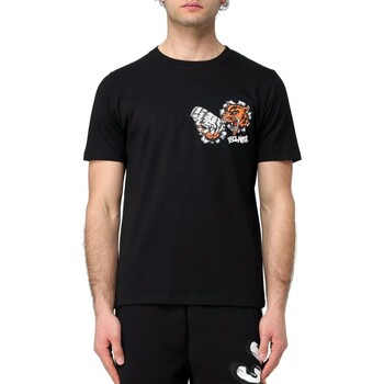 Vêtements Homme T-shirts & Polos Disclaimer T-shirt  imprim tigre noir Noir