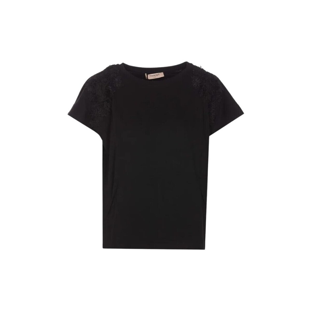 Vêtements Femme T-shirts manches courtes Twin Set  Noir