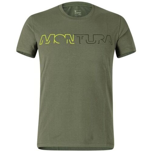 Vêtements Homme T-shirts manches courtes Montura T-shirt Brand Homme Verde Salvia/Verde Lime Vert