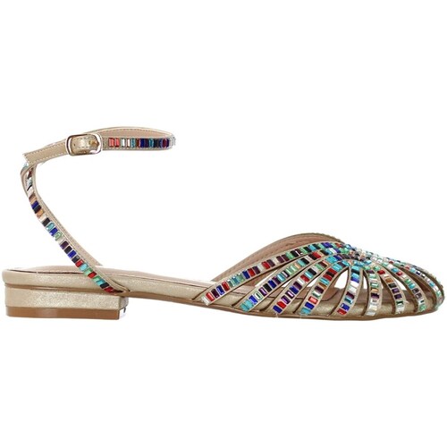 Chaussures Femme Sandales et Nu-pieds Exé Shoes crystal-embellished Exe' lola Sandales Femme Multicolore