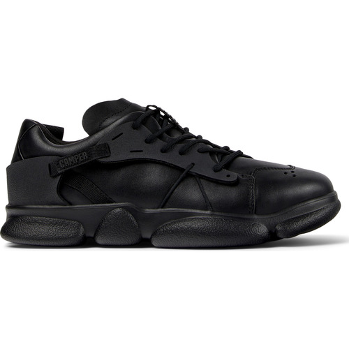 Chaussures Homme Baskets mode Camper Baskets Karst cuir Noir