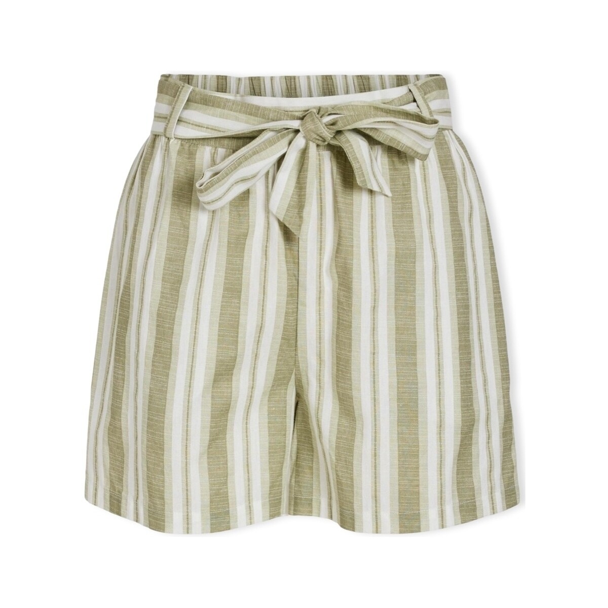 Vêtements Femme Shorts / Bermudas Vila Etni Shorts - Egret/Oil Green Beige