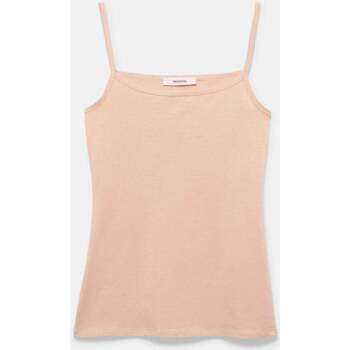 Vêtements Femme Débardeurs / T-shirts sans manche Promod Top à bretelles éco-conçu Jaune