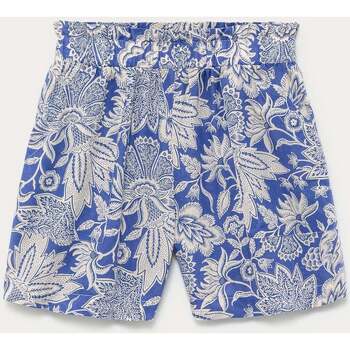 Vêtements Femme Shorts / Bermudas Promod Short fluide motifs indiens Bleu