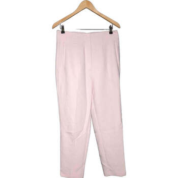 Vêtements Femme Pantalons Zara pantalon slim femme  40 - T3 - L Rose Rose