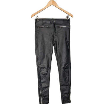 Vêtements Femme Pantalons Bershka pantalon slim femme  40 - T3 - L Noir Noir