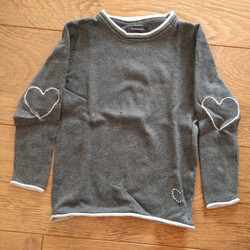 Vêtements Fille Pulls In Extenso Pull gris - 3 ans - In Extenso Gris