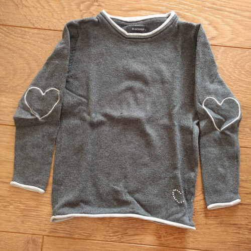 Vêtements Fille Pulls In Extenso Pull gris - 3 ans - In Extenso Gris