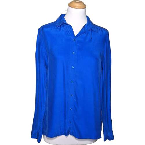 Vêtements Femme Chemises / Chemisiers Caroll chemise  38 - T2 - M Bleu Bleu