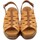 Chaussures Femme Sandales et Nu-pieds Raquel Perez Femme Chaussures, Sandales en daim, Talon et Plateau-20785 Orange
