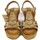 Chaussures Femme Sandales et Nu-pieds Raquel Perez Femme Chaussures, Sandales en Cuir, Talon compensé-20609 Beige