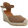 Chaussures Femme Sandales et Nu-pieds Kanna 22054 Velours Femme Camel Marron