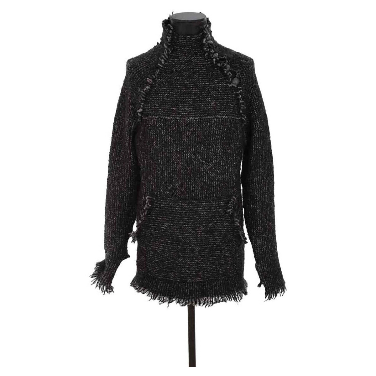 Vêtements Femme Sweats En vous inscrivant vous bénéficierez de tous nos bons plans en exclusivité Pull-over en laine Noir