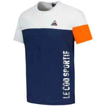Vêtements Homme T-shirts manches courtes Basket Coq Sportif tricolore Multicolore