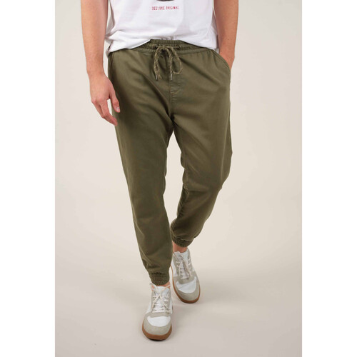 Vêtements Homme Chinos / Carrots Deeluxe Pantalon JORIS Vert