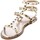Chaussures Femme Sandales et Nu-pieds Exé Shoes 143921 Doré