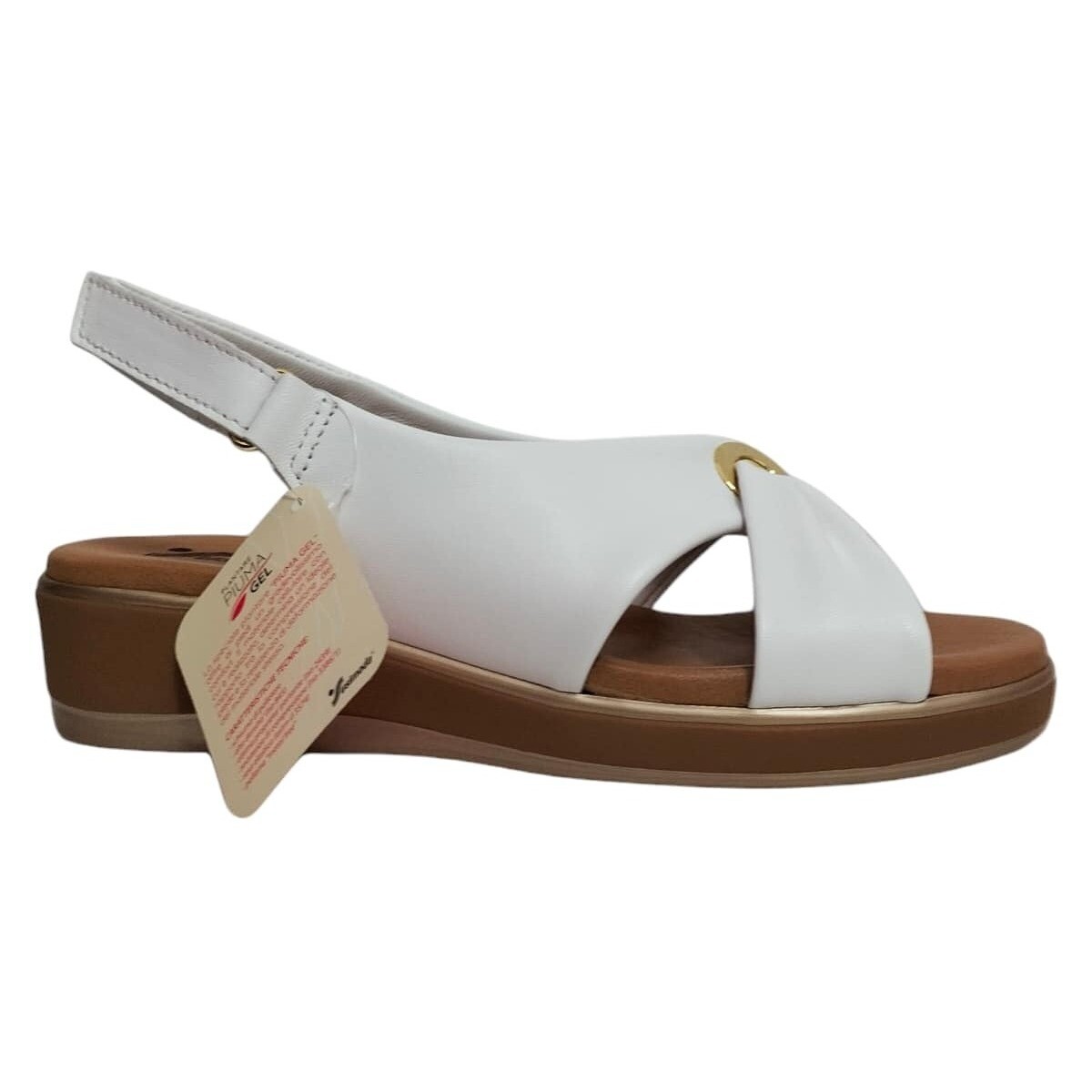 Chaussures Femme Sandales et Nu-pieds Susimoda 21170-bianco Blanc