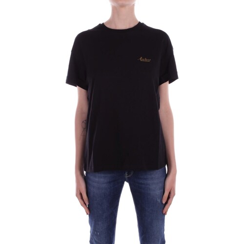 Vêtements Femme T-shirts manches longues Barbour LTS0592 Noir