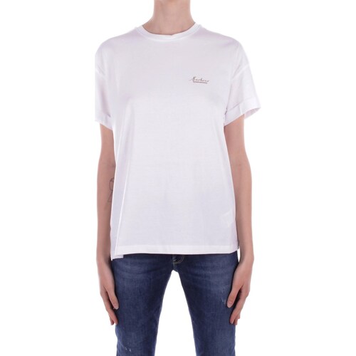 Vêtements Femme T-shirts manches longues Barbour LTS0592 Blanc