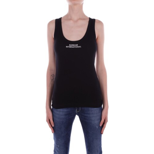 Vêtements Femme T-shirts & Polos Barbour LML0851 Noir