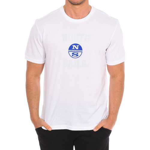 Vêtements Homme T-shirts manches courtes North Sails 9024000-101 Blanc