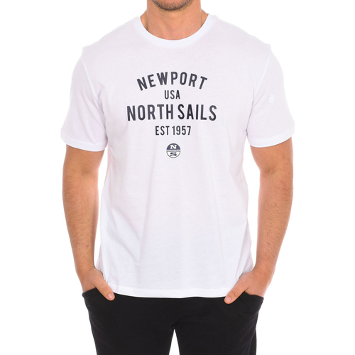 Vêtements Homme T-shirts manches courtes North Sails 9024010-101 Blanc