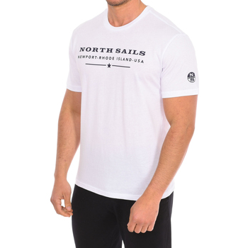 Vêtements Homme T-shirts manches courtes North Sails 9024020-101 Blanc