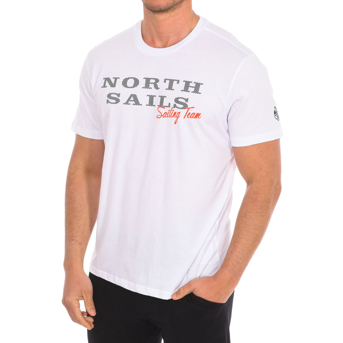 Vêtements Homme T-shirts manches courtes North Sails 9024030-101 Blanc